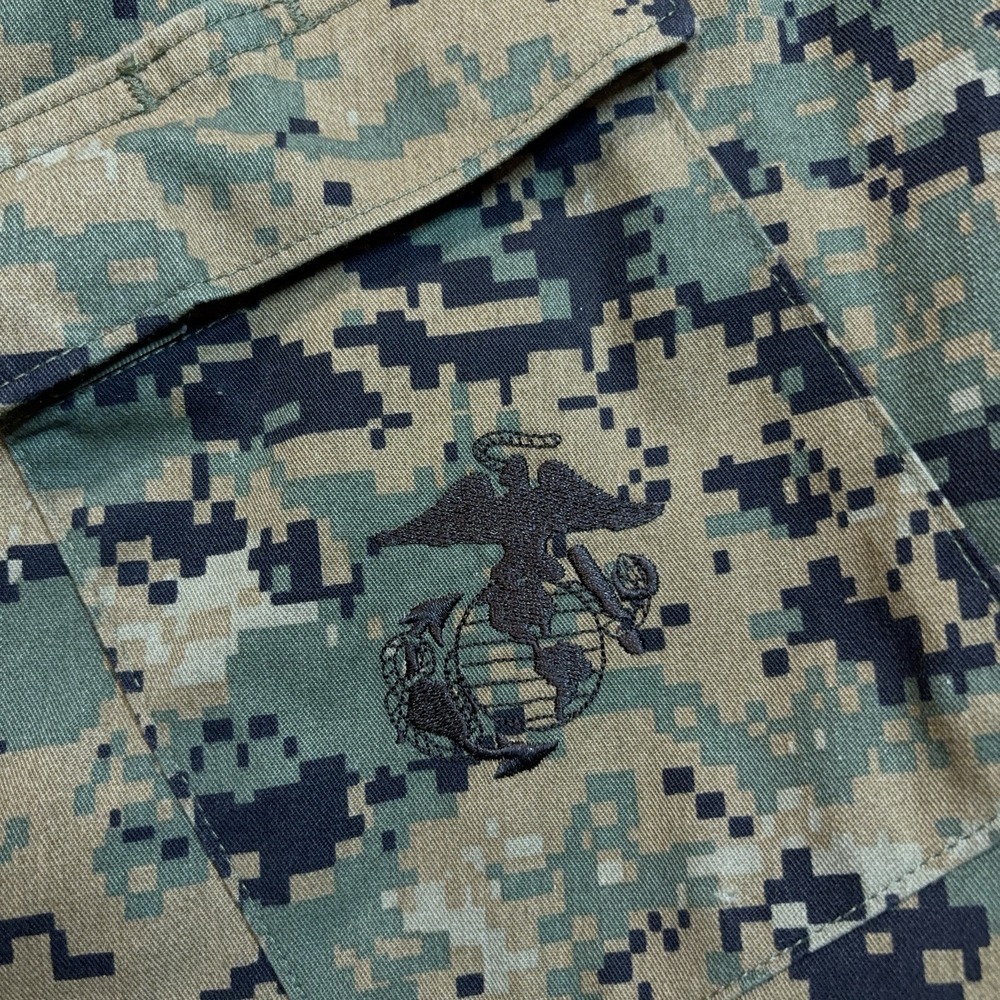 US Marines Woodland Marpat Digital Camo Shirt Small Regular American Apparel - Picture 2 of 10